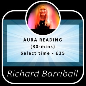 Aura Readings £25 for 30 minutes in Edinburgh with Richard Barriball from Aura Cleanse